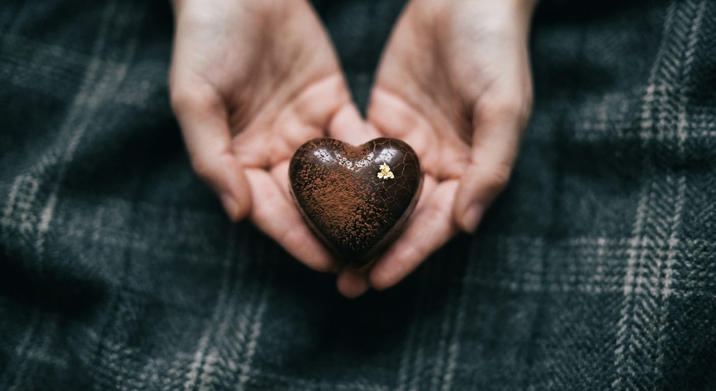 바이닐 레코드를 손에 들고 있는 모습