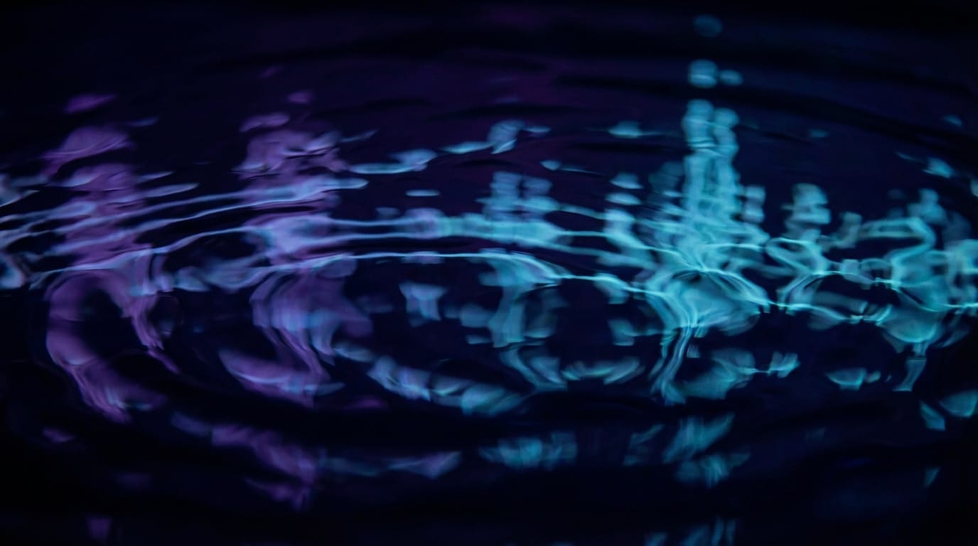 버블과 실재 — 실제 매출 기반 vs 기대 기반 AI 투자 구분 개념 일러스트