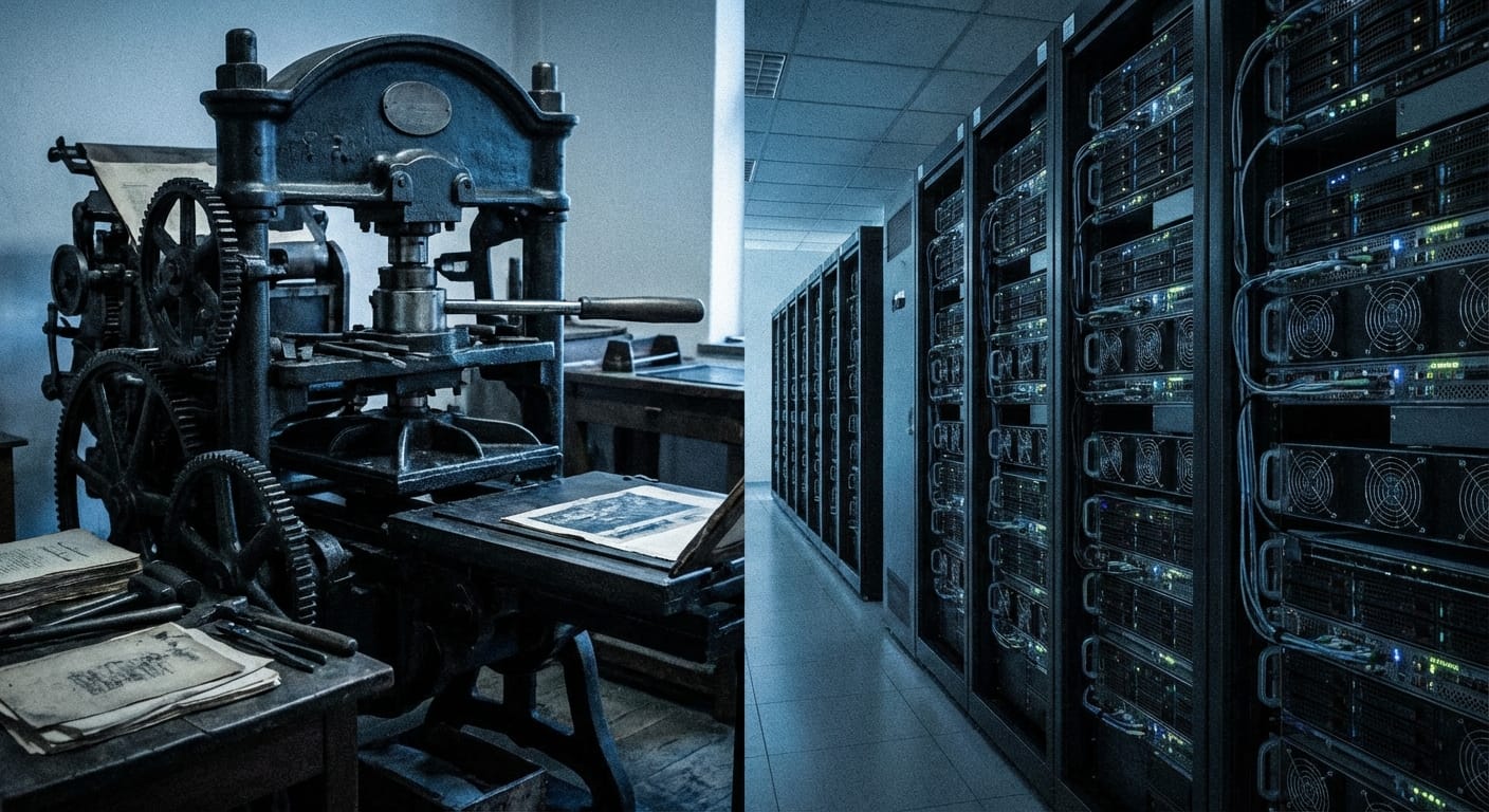 Traditional journalism meets AI technology