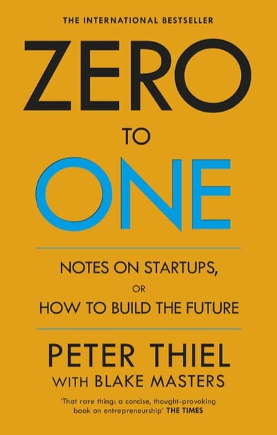 Zero to One 책 표지